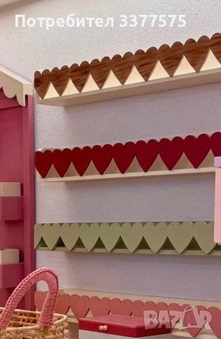 Рафт сърца различни цветове