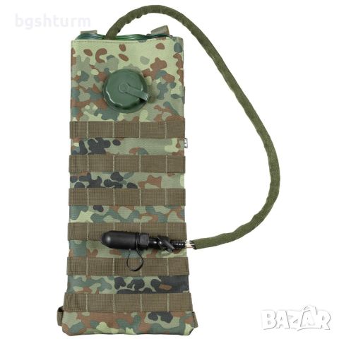 ХИДРОРАНИЦА "MOLLE", 2,5 Л, С TPU МЕХУР, FLECKTARN, снимка 1 - Раници - 45336987