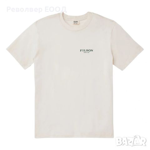 Тениска Filson - Lightweight Outfitter, в цвят natural, снимка 1 - Екипировка - 45337941