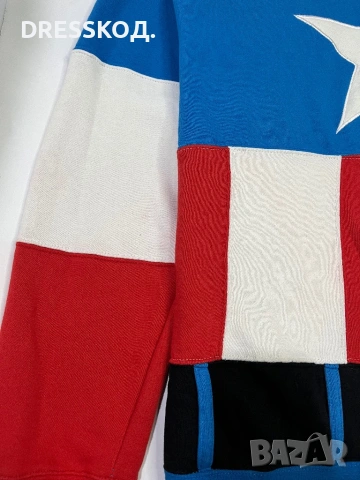 Captain America Marvel мъжки суичър, L размер , снимка 5 - Суичъри - 53509632