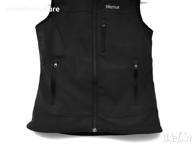 🏕️ MARMOT Tempo SoftShell Vest — хибриден софтшел трекинг елек, снимка 10 - Екипировка - 49407770