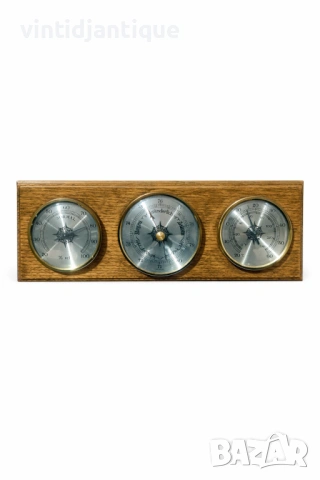 Аналогова метеорологична станция от масивен дъб