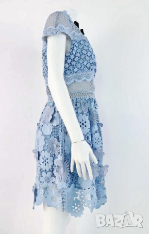 self portrait оригинална рокля М-Л, снимка 3 - Рокли - 54174303