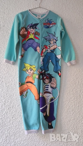 Гащеризон пижама BEYBLADE 7-8 години, снимка 3 - Детски пижами - 52486184