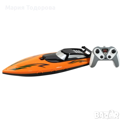 2.4G електрическа високоскоростна лодка с дистанционно управление, снимка 2 - Фен артикули - 52987319