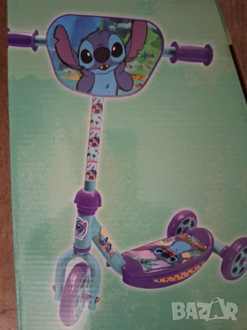 Детска тротинетка STITCH  с 3 колела/до 20кг/