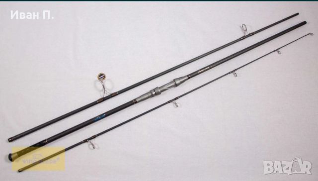 Шаранджийска пръчка+Комплект от обтегачи и сигнализатори FL, снимка 1 - Въдици - 45398826