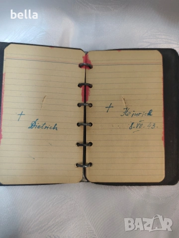 Уникален офицерски дневник на Hauptmann (Капитан) от Вермахта (1939-1943) – С бойни поражения!, снимка 9 - Антикварни и старинни предмети - 54043262