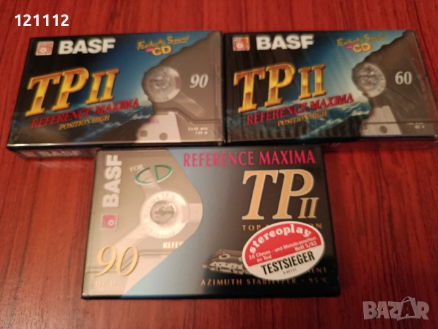 Аудио касети BASF TP II .