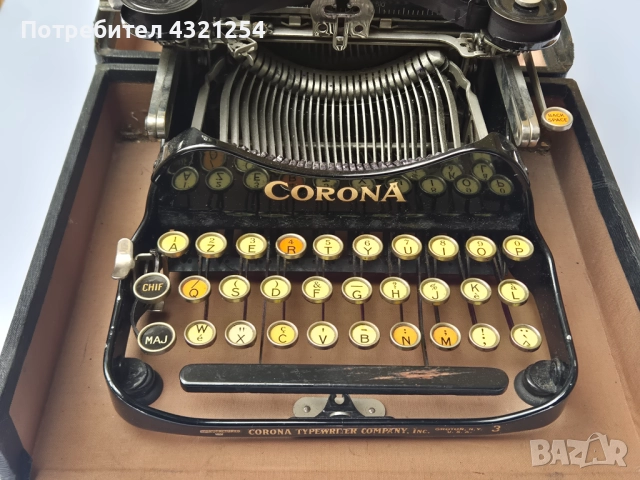 Стара миниатюрниа пишеща машина ROIAL, снимка 4 - Антикварни и старинни предмети - 52317733