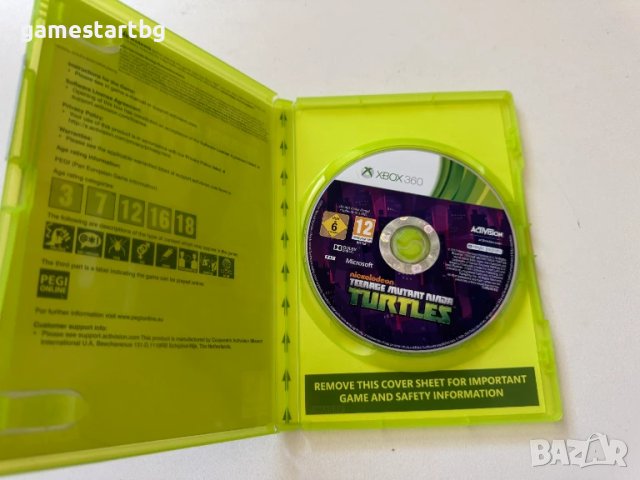 Teenage Mutant Ninja Turtles за Xbox 360, снимка 3 - Игри за Xbox - 51345266