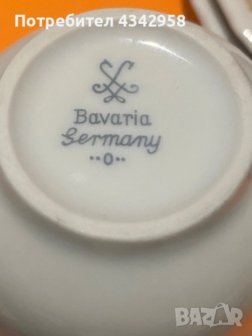 Vintage(1918-1935г.) Oscar Schaller Schwarzenbach. 2 порцеланови сета., снимка 7 - Антикварни и старинни предмети - 52878063