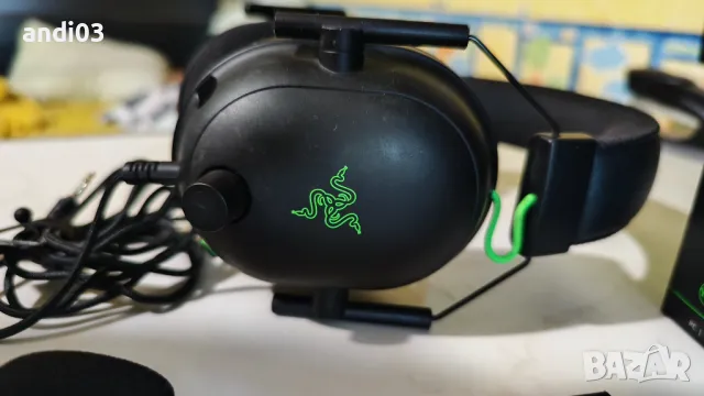 Слушалки Razer Blackshark V2 X USB soundcard (RZ04-04570100-R3M1), микрофон, снимка 2 - Слушалки и портативни колонки - 47031293