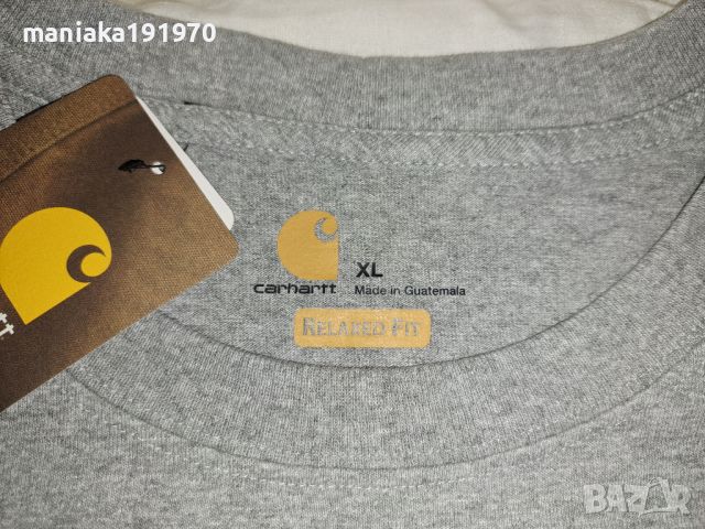 Carhartt Relaxed Fit T-Shirt (XXL) мъжка тениска , снимка 7 - Тениски - 45124940