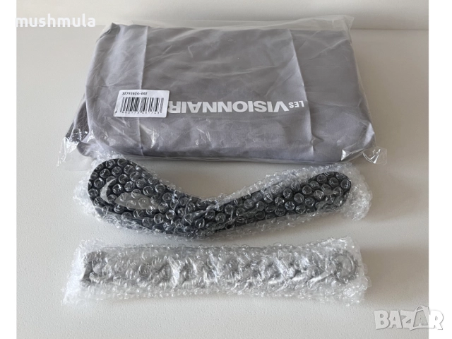 Чанта Les Visionnaires Vera Q естествена кожа – нова, снимка 11 - Чанти - 51564374