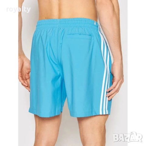 Adidas Оригинални Плувни Шорти Адидас, син, S, снимка 4 - Спортни дрехи, екипи - 52687632