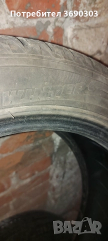 4 броя зимни гуми Bridgestone, размер 225/ 45 R17 - 91 H , снимка 3 - Гуми и джанти - 52465830