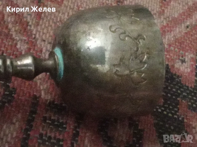 Стара посребрена чаша 54270, снимка 2 - Антикварни и старинни предмети - 53610031