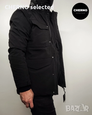 JUVENTUS Black Field Jacket – Размер L – Ново яке с етикети, снимка 2 - Якета - 52822373