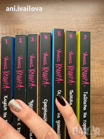 Анна кадабра 1,2,3,4,5,6,7, снимка 2 - Художествена литература - 53219903