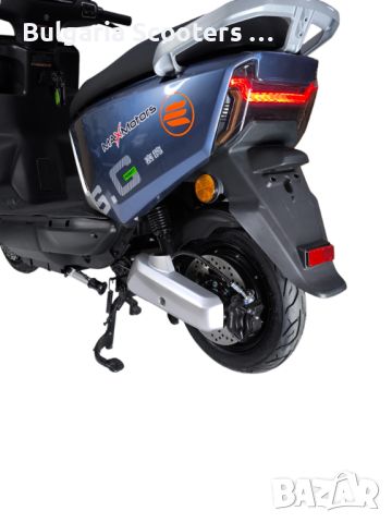 Електрически скутер MaxMotors SG ROBOT 2500W BLUE, снимка 6 - Мотоциклети и мототехника - 45264722