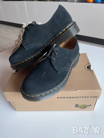 Dr. Martens 1461 Oxford ежедневни велурени обувки, 39 EU, снимка 3 - Дамски ежедневни обувки - 47469081