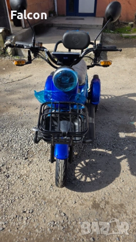 Електрическа триколка 2000W, снимка 4 - Инвалидни скутери - 54119462