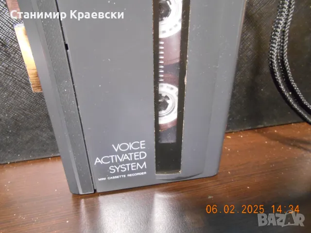 Sanyo M1115 Walkman voice recorder - vintage 89, снимка 3 - Радиокасетофони, транзистори - 49191032