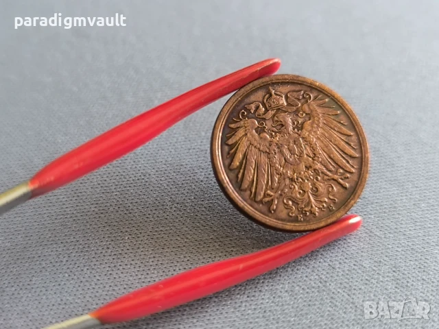 Райх монета - Германия - 2 пфенига | 1906г.; серия E, снимка 2 - Нумизматика и бонистика - 51160227