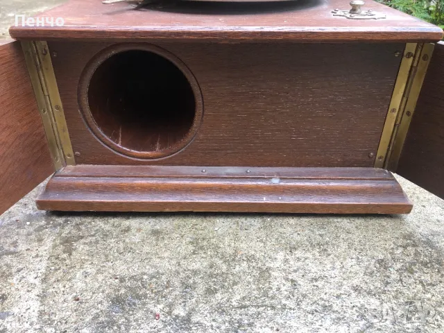 старинен грамофон "POLYPHON MUSIC" - Germany, снимка 5 - Антикварни и старинни предмети - 49760027