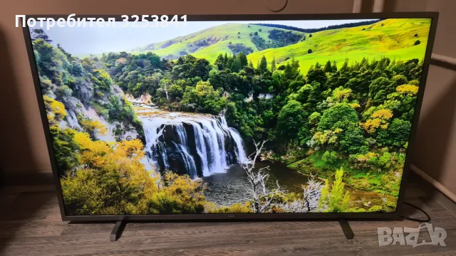 Ултратънък 50' 4K UHD LED смарт телевизор, снимка 1 - Телевизори - 47023615