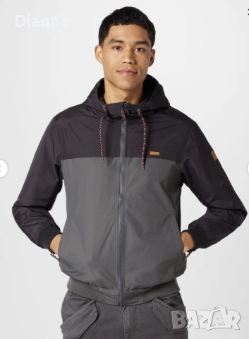 Чисто ново мъжко преходно яке за дъжд IRIEDAILY, двуцветно; размер S, снимка 8 - Якета - 53599129