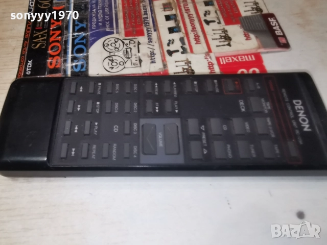 DENON RC-129A AUDIO REMOTE CONTROL-ВНОС SWISS 1412251913, снимка 18 - Ресийвъри, усилватели, смесителни пултове - 52793476