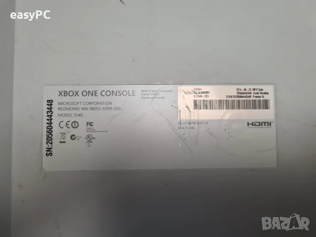 Продавам XBOX ONE 1540 - за части, снимка 5 - Xbox конзоли - 47687721