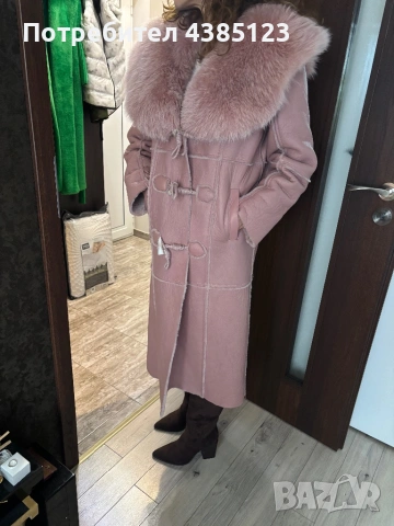 Палто от естествена кожа