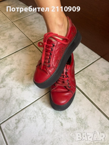 Дамски обувки естествена кожа, снимка 8 - Дамски ежедневни обувки - 51635910