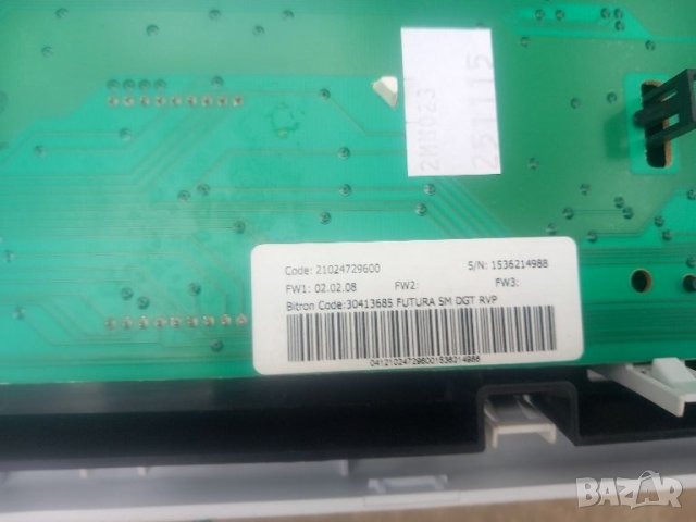 Продавам преден панел с платка за пералня Hotpoint Ariston RSF 723 S, снимка 4 - Перални - 46096163