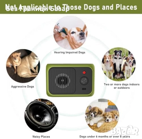 Нов Уред против лай с ултразвук, 2 режима, безопасен и ефективен за куче, снимка 5 - За кучета - 52503444