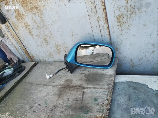 Дясно Ел Огледало за Опел Агила А. 2001 год. синьо., снимка 2 - Части - 50484830
