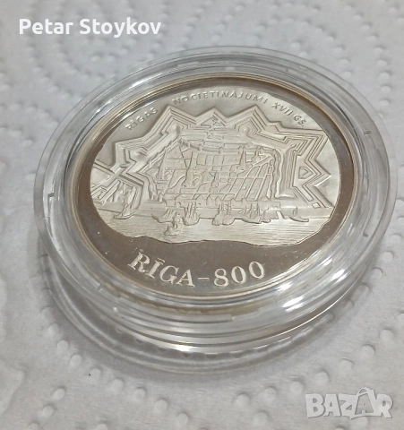 Голяма сребърна монета., снимка 5 - Нумизматика и бонистика - 52495657