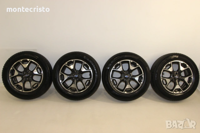 Алуминиеви джанти Subaru XV (2018-2026г.) 17 цола 5x100 56.1 Гуми 225 60 17 Michelin, снимка 2 - Гуми и джанти - 53933670