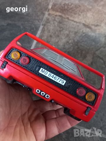 Колекционерска количка Ferrari F-40 1:18 Tonka , снимка 5 - Колекции - 46673812