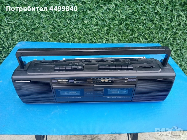ПРОДАВАМ КАСЕТОФОН ( TOSHIBA RT-8031), снимка 2 - Радиокасетофони, транзистори - 52859357