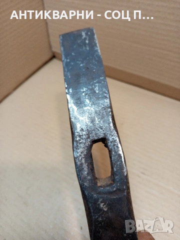 Соц Стар Ръчно Кован Каменоделски Чук 1.400кг. НОМЕР 1634., снимка 9 - Антикварни и старинни предмети - 53878902