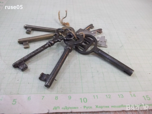 Лот от 9 бр. стари ключа, снимка 2 - Колекции - 52108697