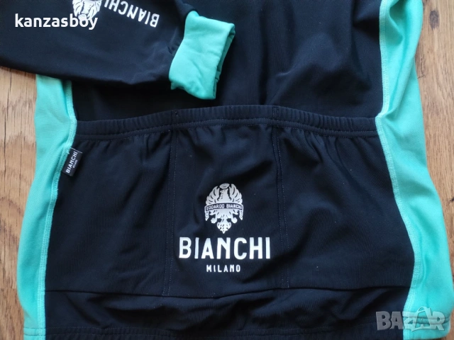bianchi remastered thermo jacket - мъжко вело яке XЛ , снимка 6 - Якета - 53802854