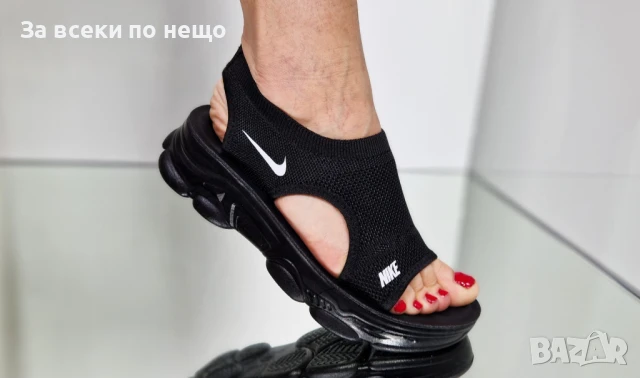 Nike Дамски Черни Сандали Найк Код P597, снимка 9 - Сандали - 50427759