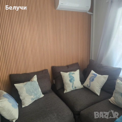 Бунгала на брега на морето Гърция Неа Перамос, снимка 5 - Почивки в Гърция - 51686925