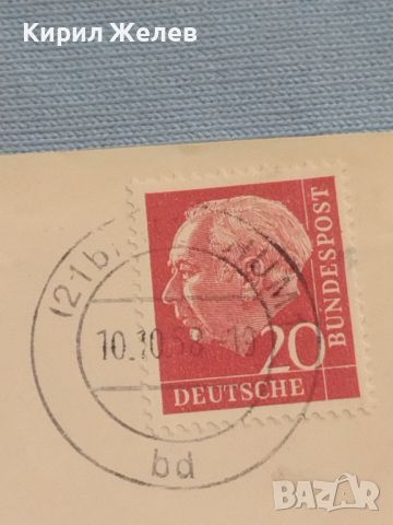 Два стари пощенски пликове с марки и печати Германия за КОЛЕКЦИЯ ДЕКОРАЦИЯ 45782, снимка 3 - Филателия - 46414878