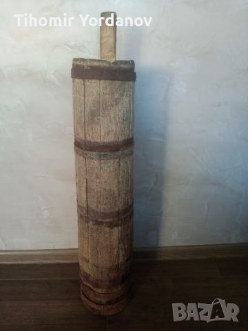Стара дървена буталка за масло., снимка 9 - Антикварни и старинни предмети - 45680895